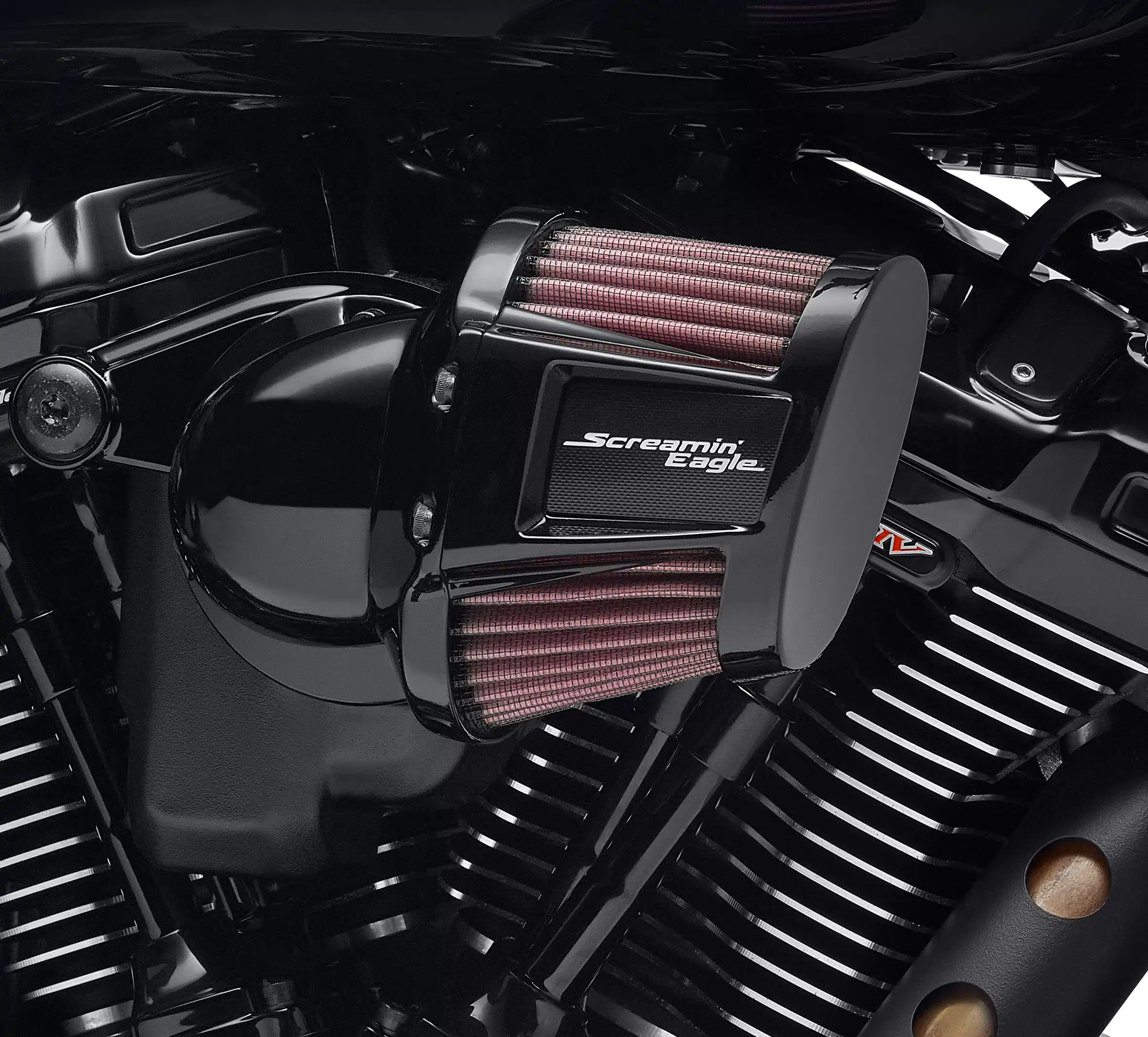 Filtre à air noir Crédit: Harley-Davidson