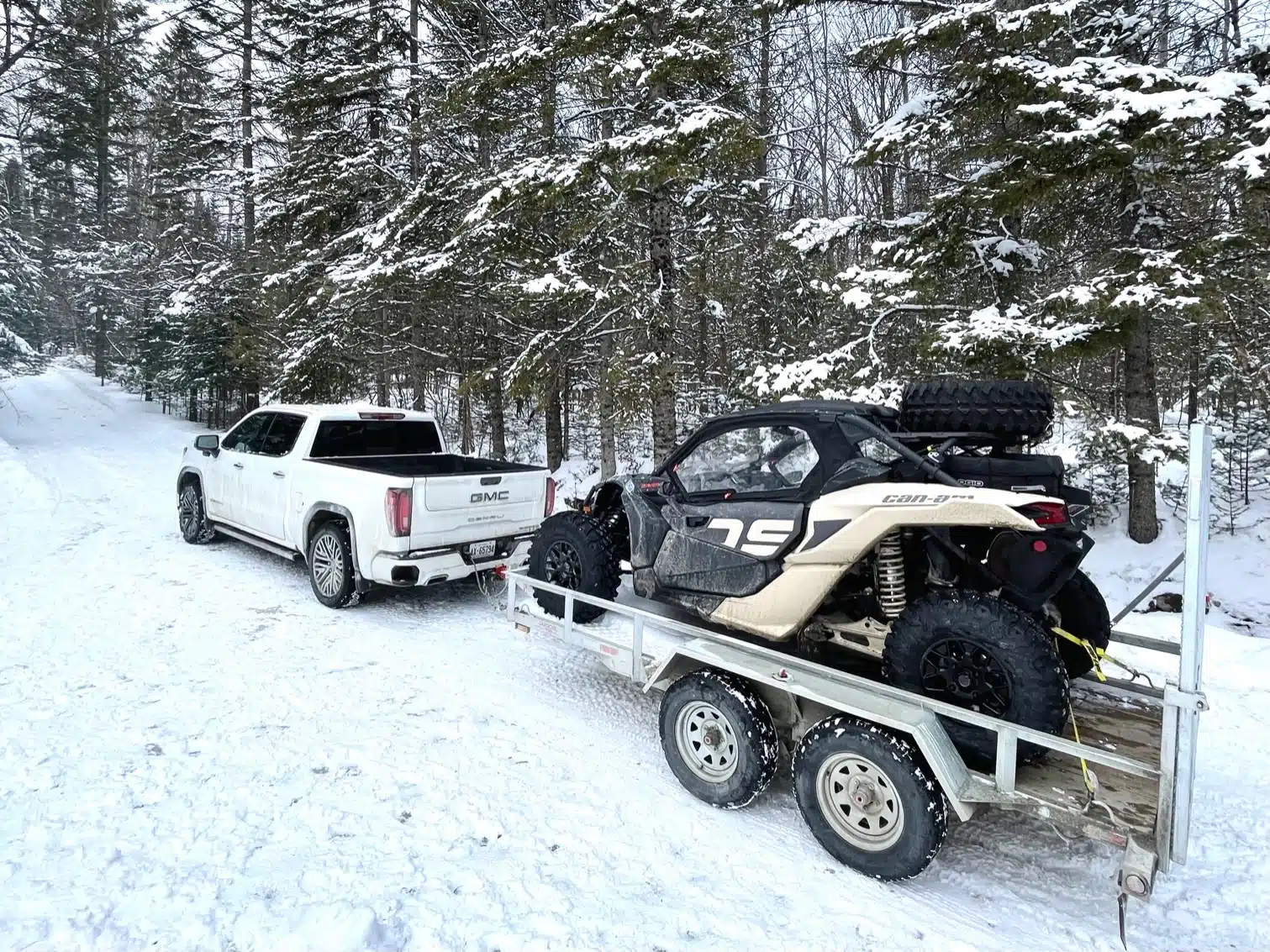 The truck is made to bring all your motorized toys with you