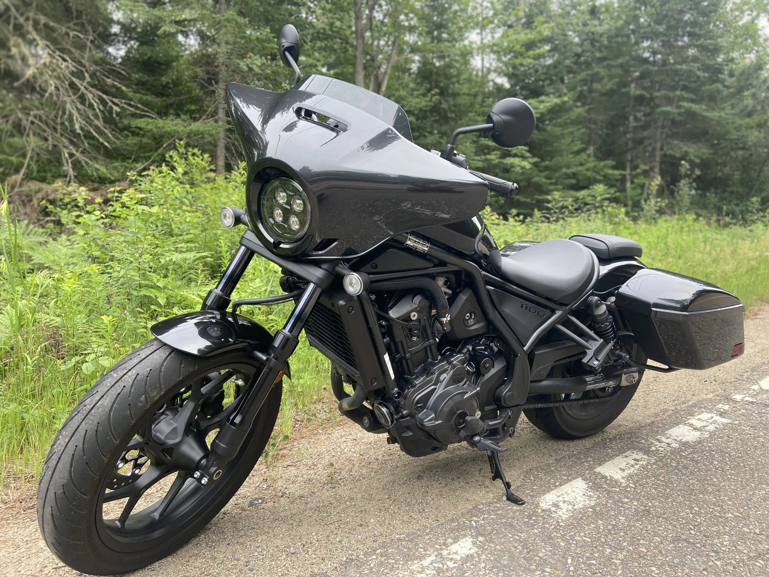 Honda rebel deals 1100 touring package