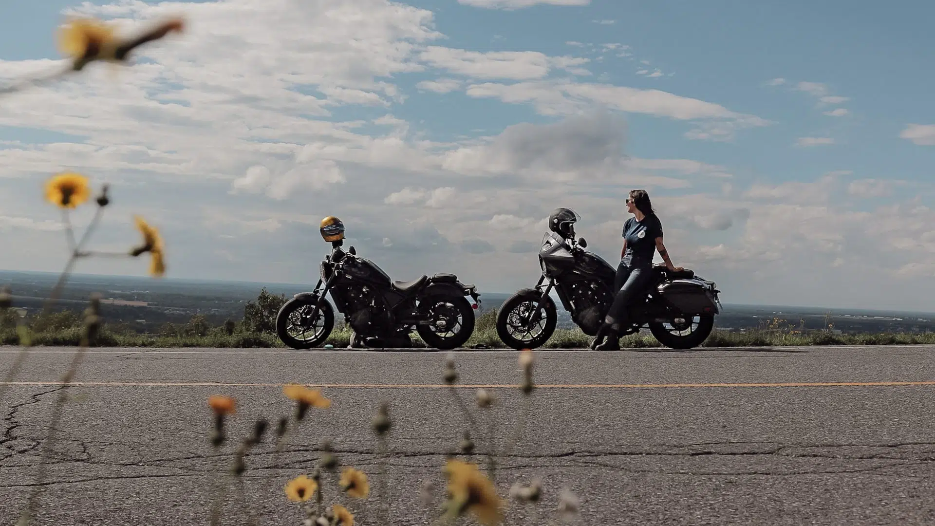 Road Trip en Moto avec la Honda Rebel 1100 DCT : Deux Jours d'Aventures entre amies au Centre-du-Québec