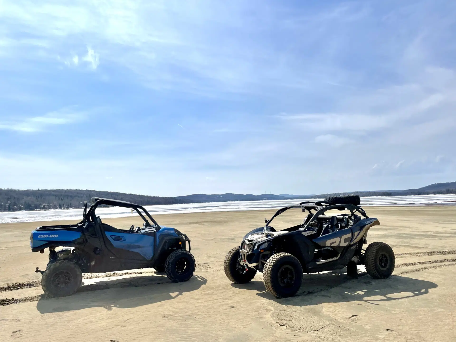 Can-Am Commander and Can-Am Maverick X3 2023. Times have changed, to the delight of drivers! photo credit: @lapointe.sports