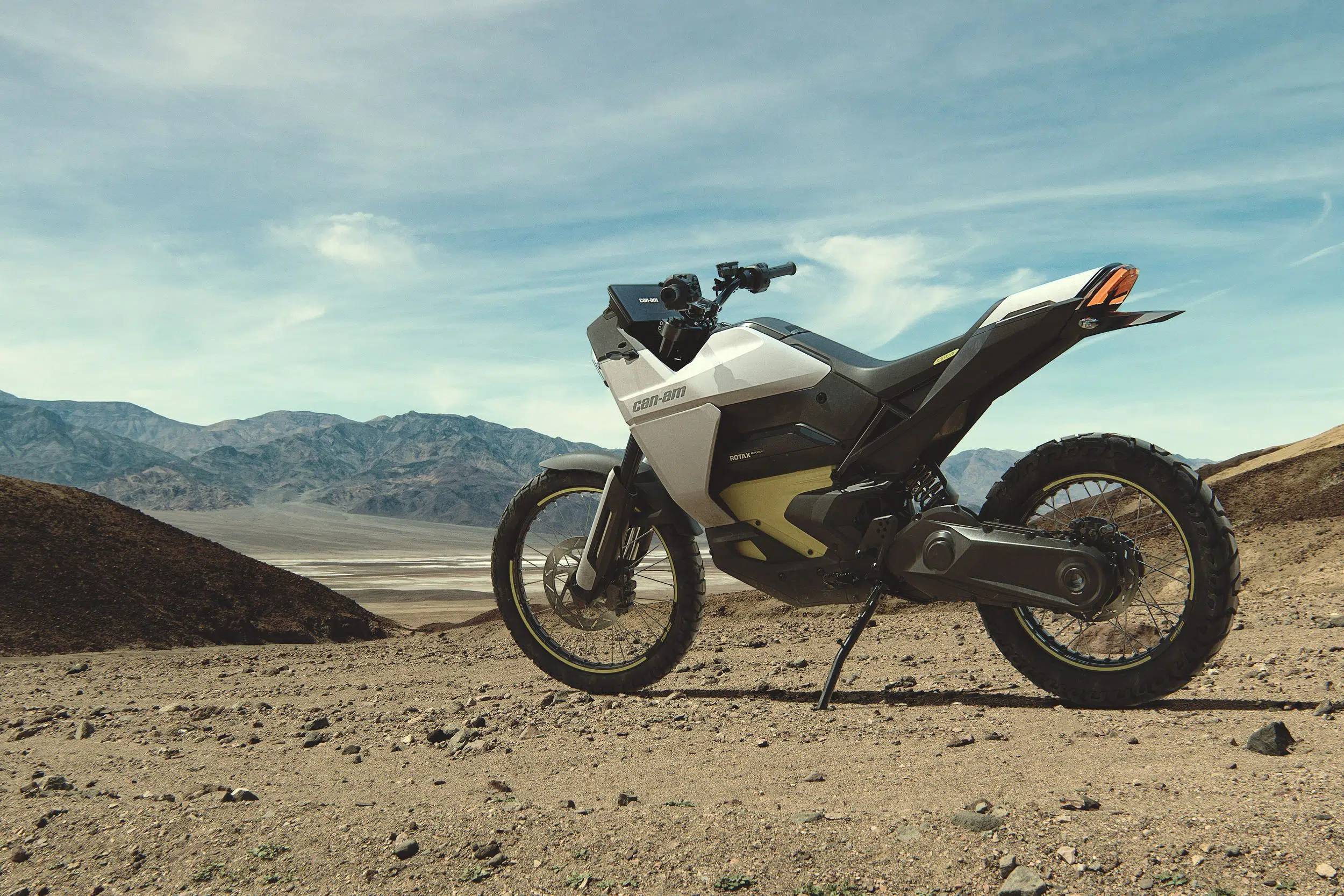 The Can-Am Origin electric motorcycle
