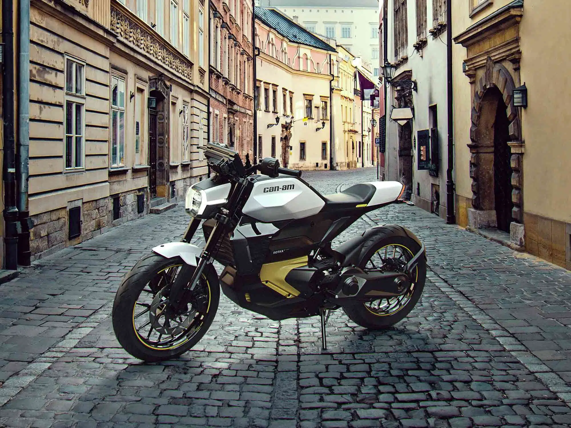 The Can-Am Pulse electric motorcycle