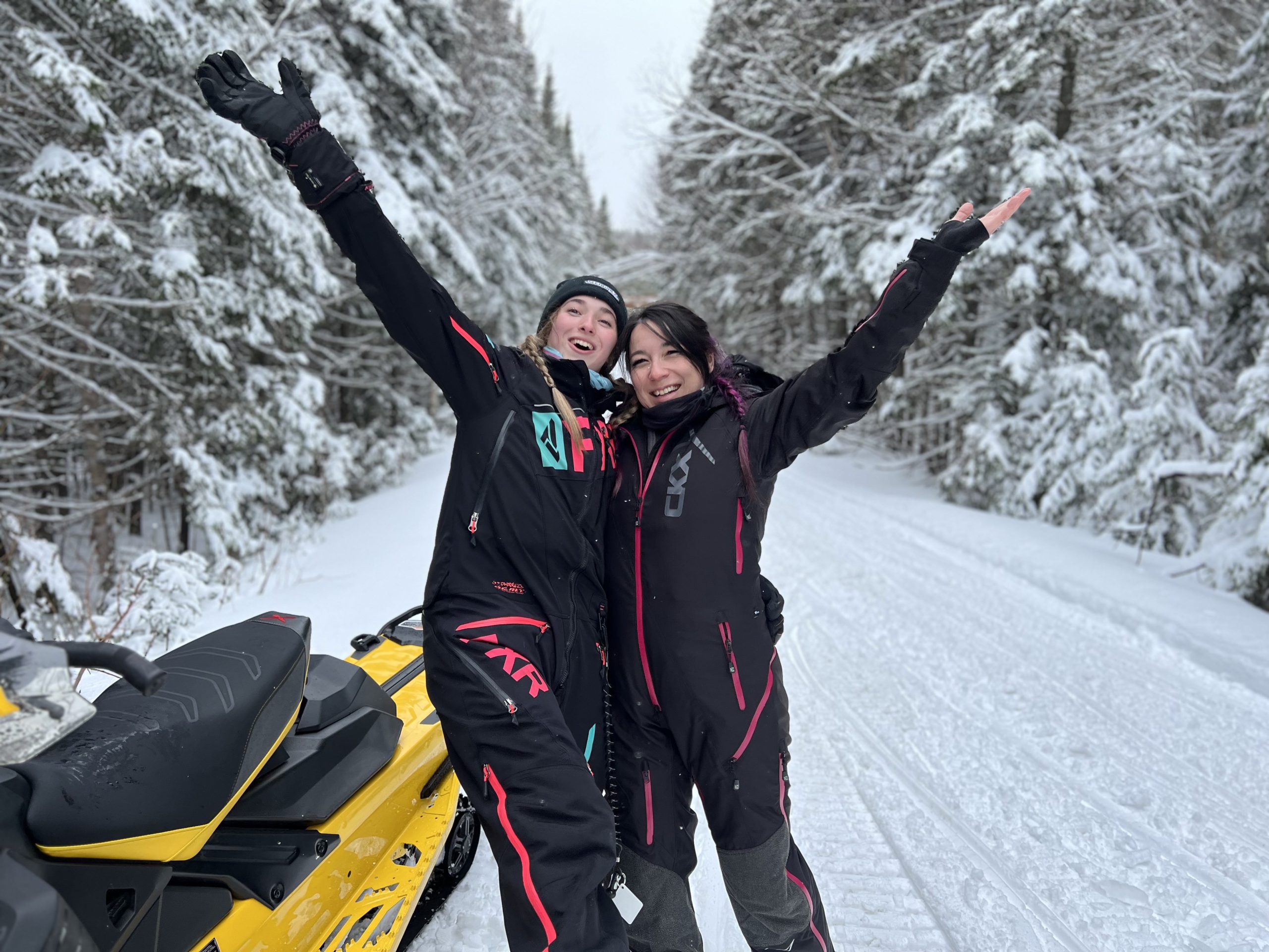 The “Newbie” in New Brunswick, a snowmobile trip