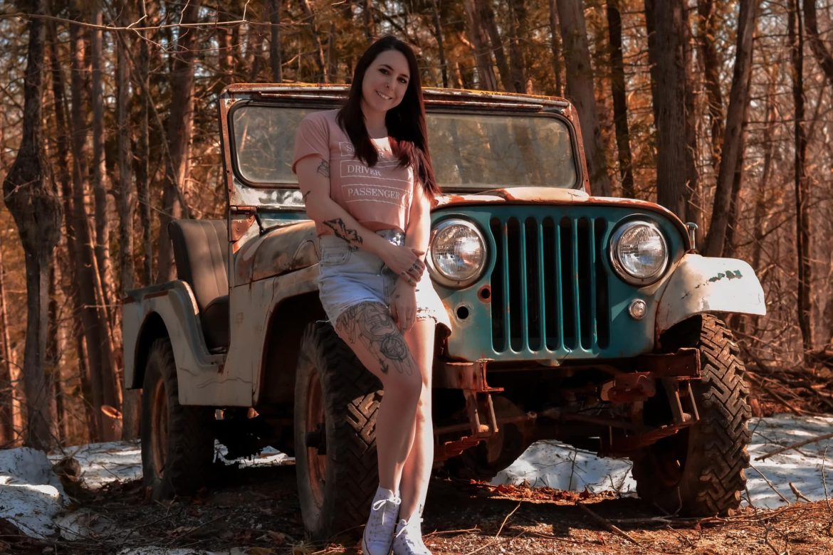 Marie-France: femme de off road, fan de Jeep