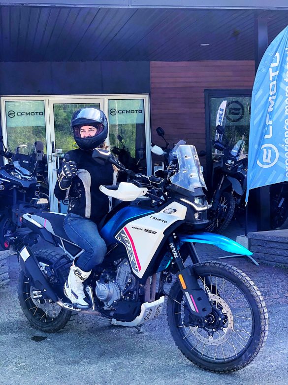 Essai routier de la Ibex 450 2025 de CFMOTO