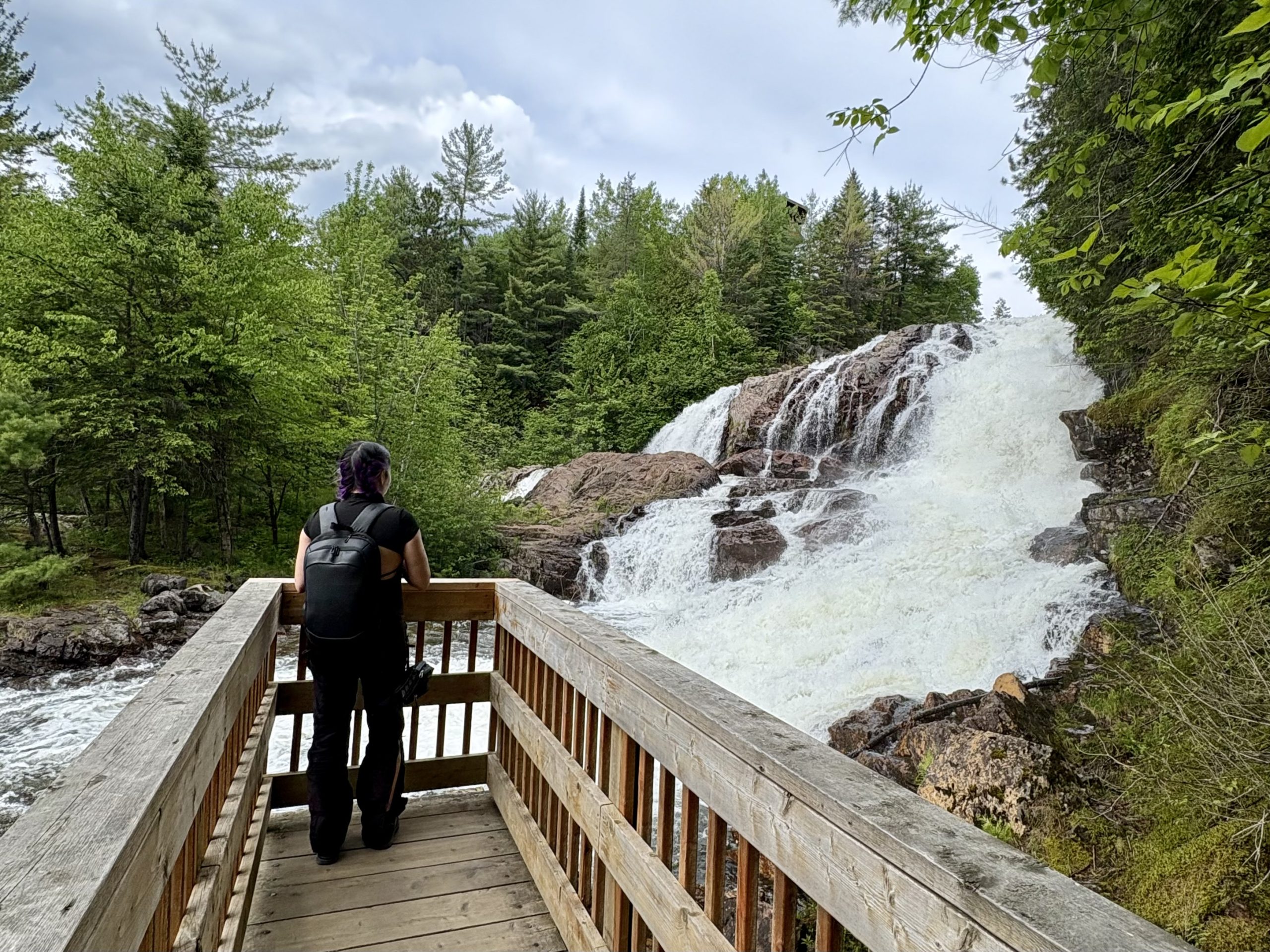 Le Parc des Chutes de la rivière Bostonnais Le Parc des Chutes de la rivière Bostonnais