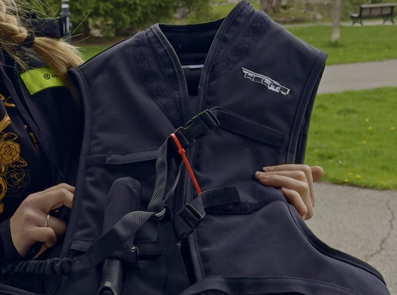 Les vestes gonflables sont une bonne protection supplémentaire Les vestes gonflables sont une bonne protection supplémentaire