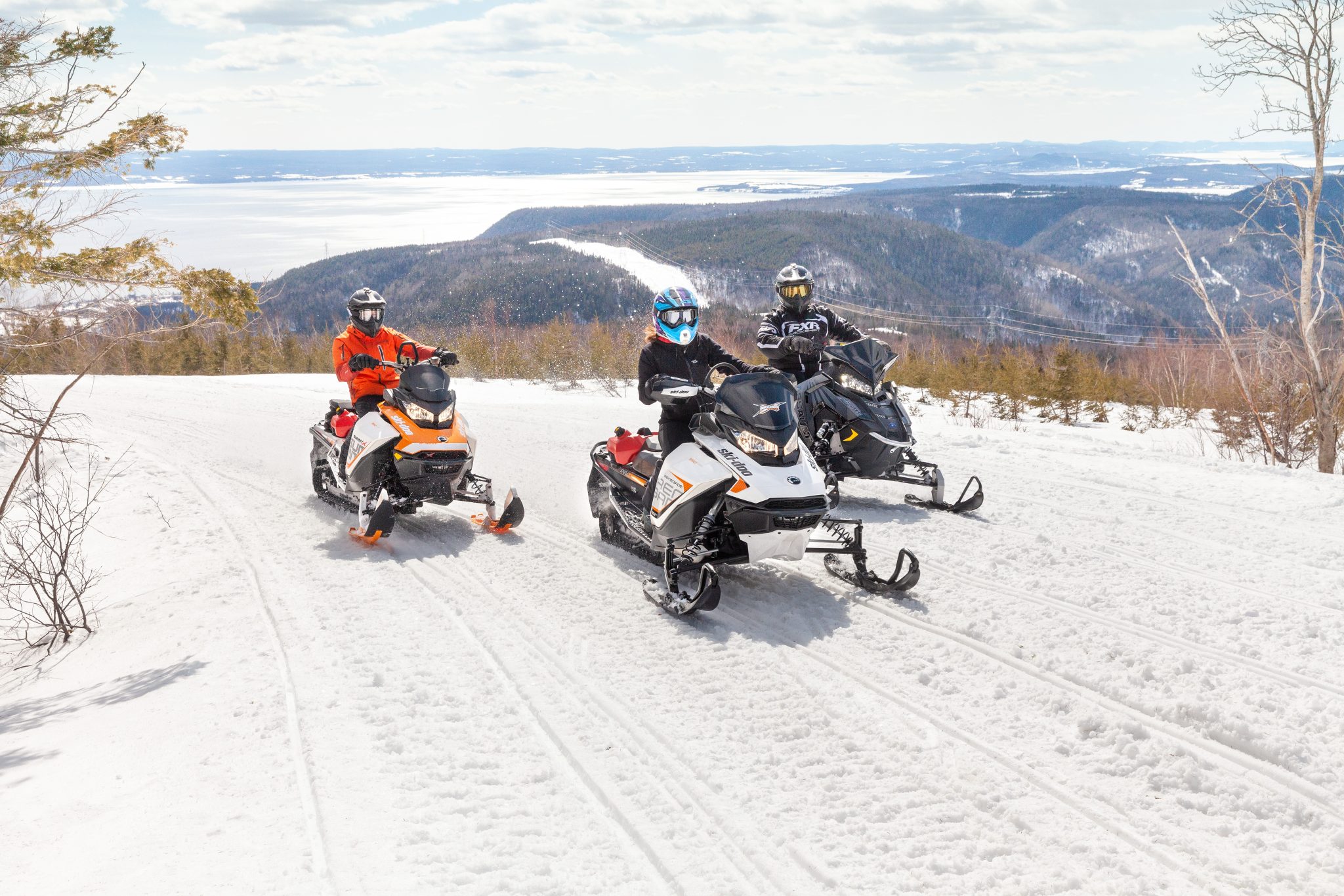 Gaspesie by snowmobile: a turnkey itinerary