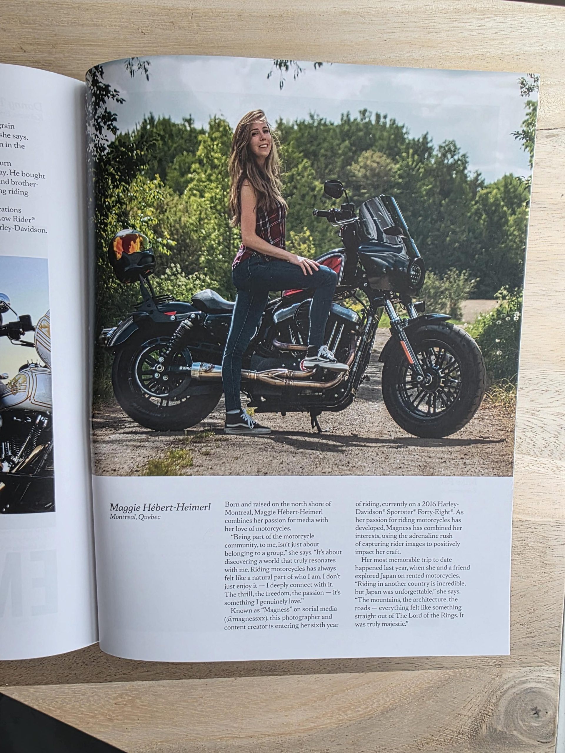 Apparition dans le magazine HDC. Magness medias Apparition dans le magazine HDC. Magness medias