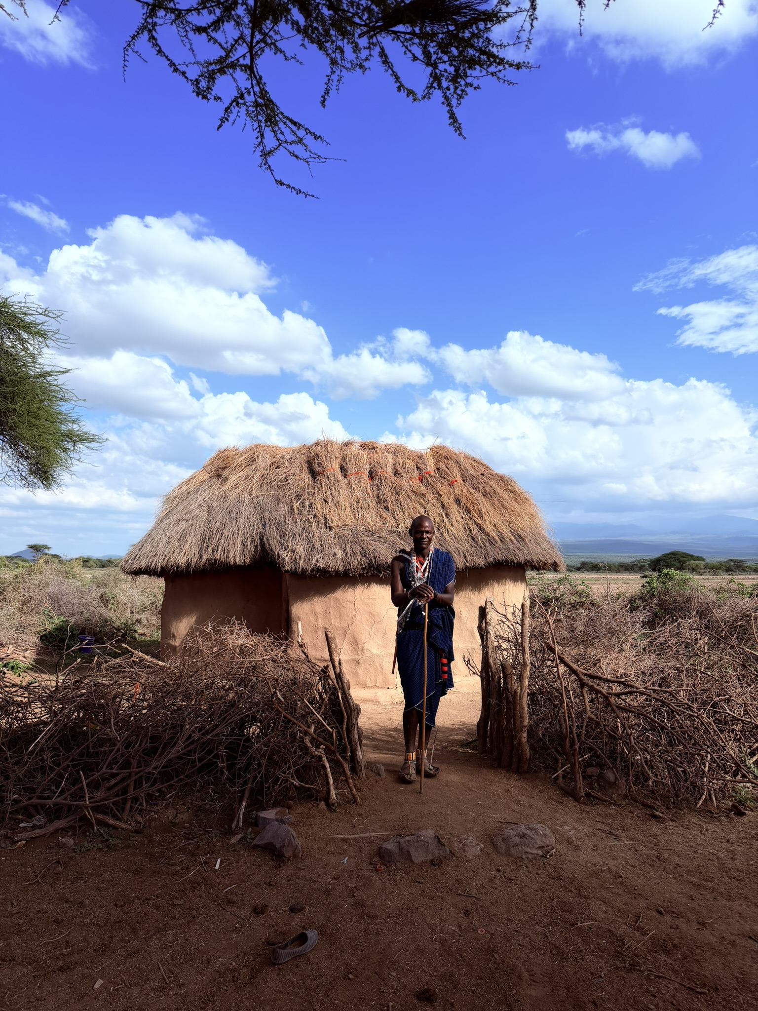 The Maasai people whom one encounters in the region
