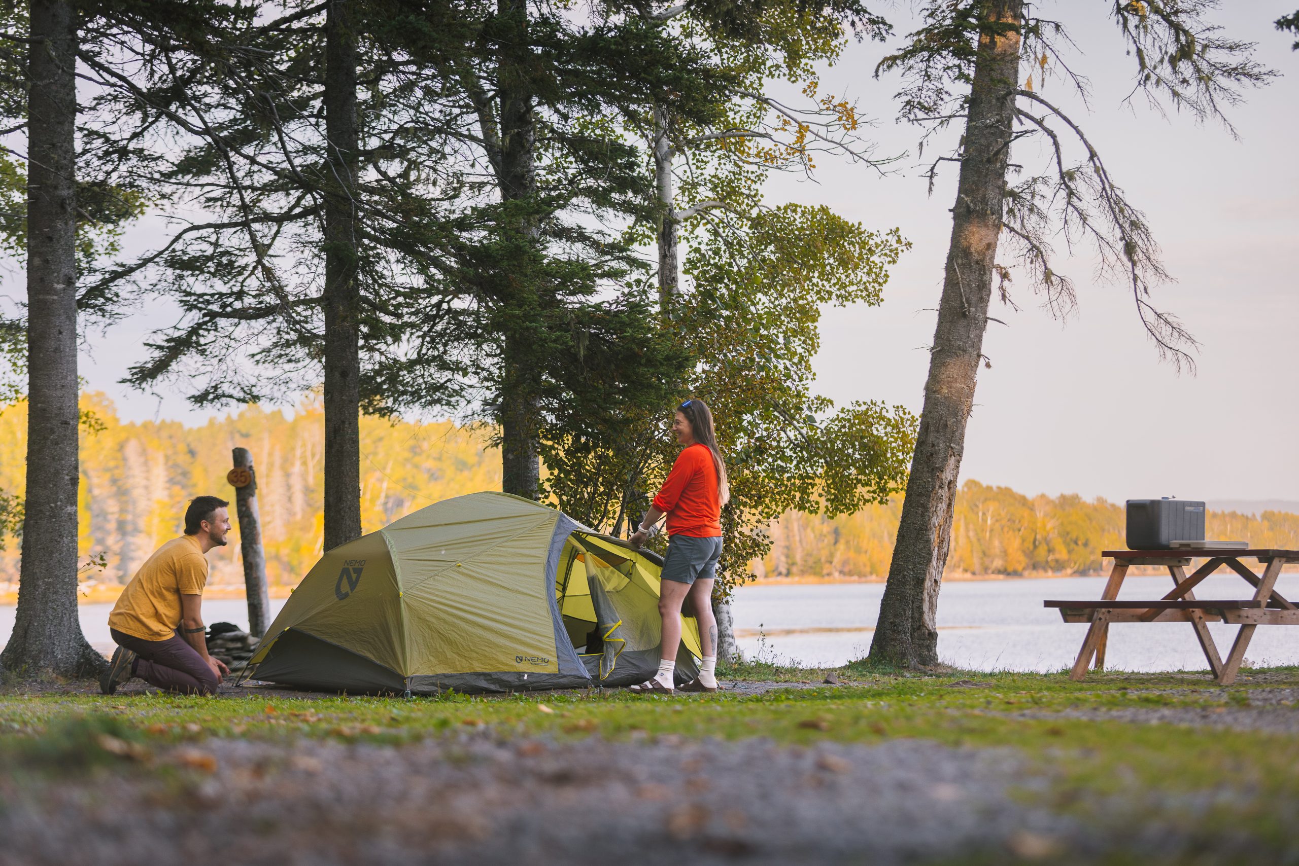Several campsites accept motorcycles. Roger_stlaurent_photographe