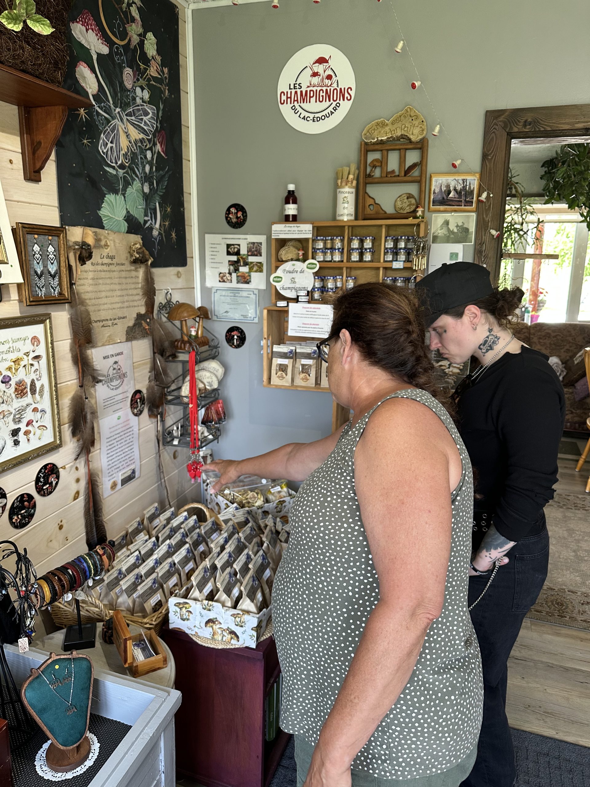 Lorraine Hallé, artiste locale et mycologue