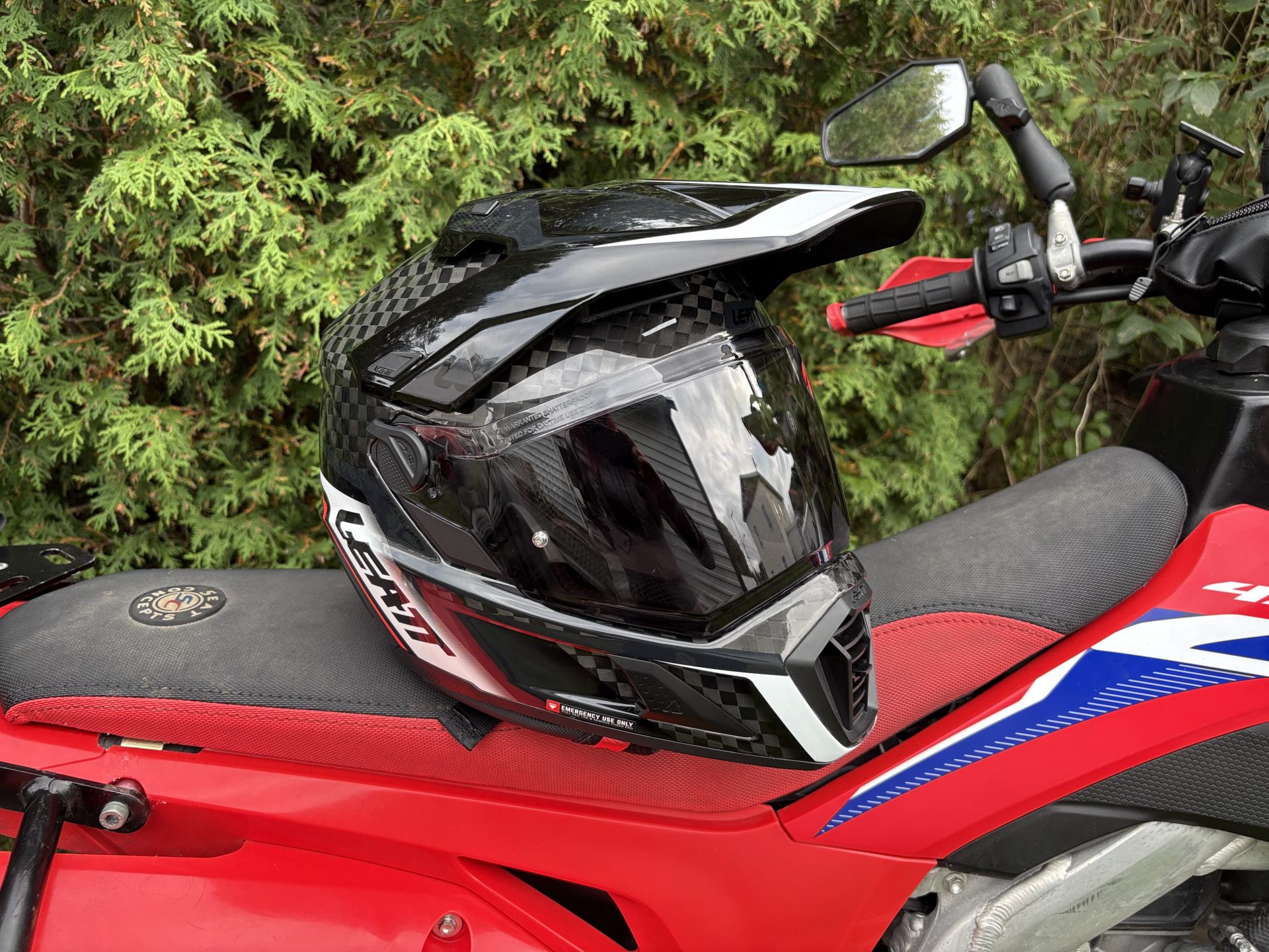 Essai du Casque Leatt 9.5 ADV de Kimpex